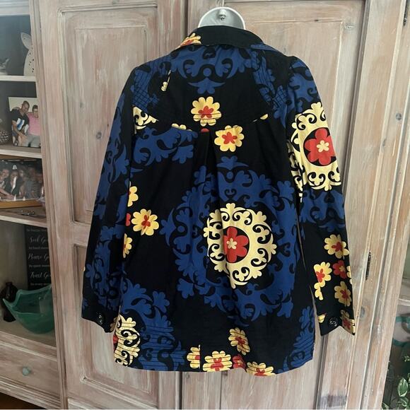 Bica Cheia Anthropologie Flower Jacket Women’s 4 - Picture 3 of 9